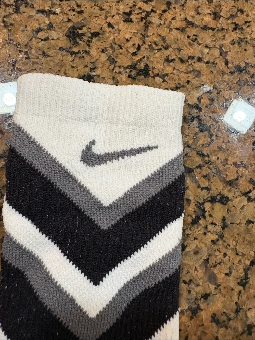 Nike Kids Crew Socks - Black & Gray